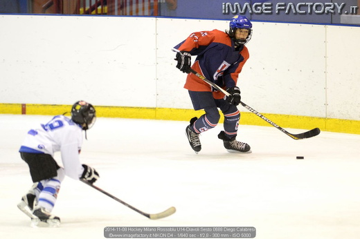 2014-11-08 Hockey Milano Rossoblu U14-Diavoli Sesto 0688 Diego Calabresi